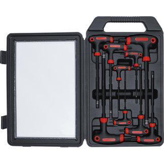 BGS Do it yourself Schroevendraaierset met T-greep inbus 2 - 10 mm 9 delig