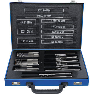 BGS technic Hamer-boor-set SDS, hardmetalen punt 4 - 12 mm 56 delig