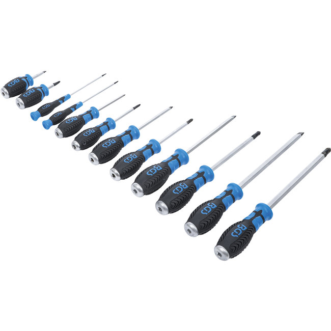 BGS Schroevendraaier-set 6,3 mm (1/4") 12 delig