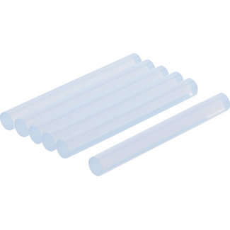 BGS Do it yourself Lijmpatronen transparant Ø 11 mm, 100 mm 6 stuks