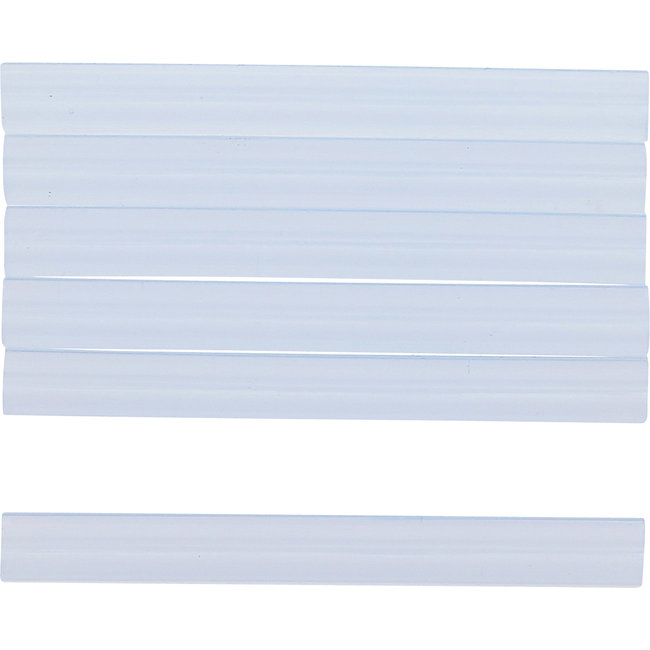 BGS Lijmpatronen transparant Ø 11 mm, 100 mm 6 stuks