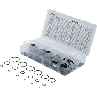 BGS technic Assortiment borgringen binnen Ø3 - 32 mm 300 delig