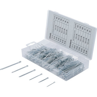 BGS technic Splitpen assortiment Ø 1,6 - 4,0 mm 555 delig