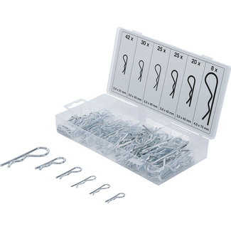 BGS technic Veersplitpenassortiment Ø 2,4 - 4,0 mm - 150 delig