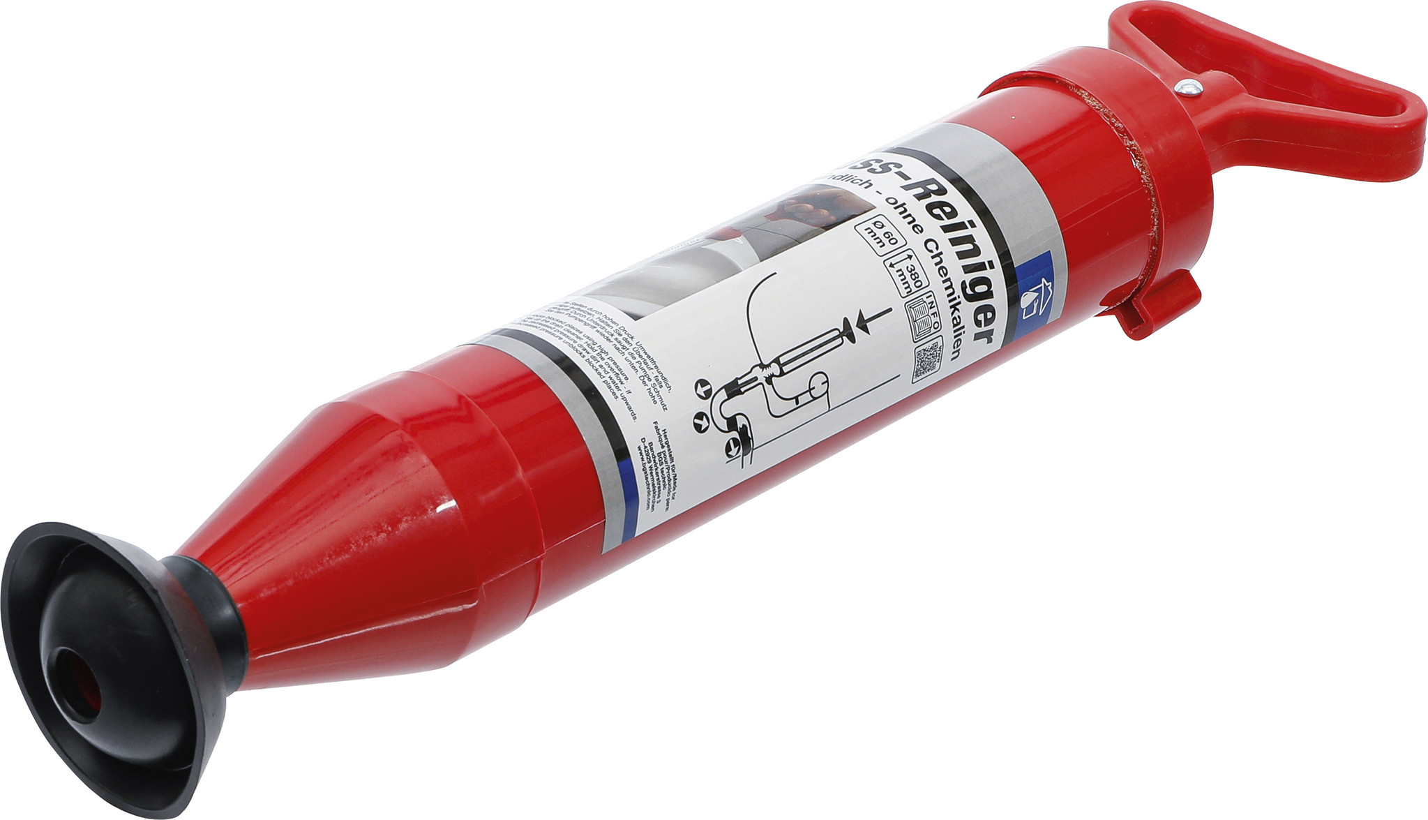 6mm x 6 meter veer kunststof handontstopper - handmatig gebruik max. 50mm SPR06