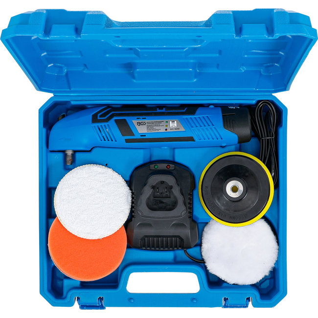 BGS Accu polijstmachine max. 3.000 omw/min 10,8 V 1,3 Ah