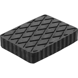 BGS technic Rubberen pad voor hefplatforms 160 x 120 x 30 mm