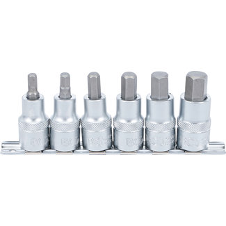 BGS technic Dopsleutelbitset 1/2" INBUS 6 - 14 mm 6 delig