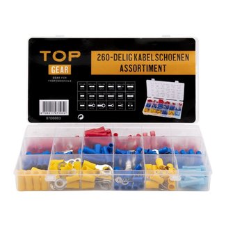 Topgear Kabelschoenen assortiment 260 delig