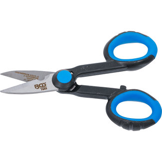 BGS technic Elektricienschaartje RVS 145 mm