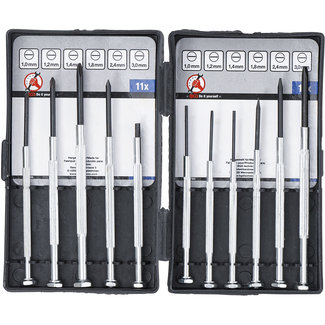 BGS technic Horlogemaker schroevendraaierset 11 delig