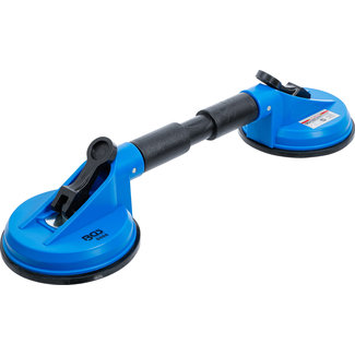 BGS technic Rubber-dubbelzuiger ABS met flexibele koppen Ø 120 mm 390 mm