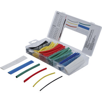 BGS Do it yourself Assortiment krimpkous gekleurd 99 delig
