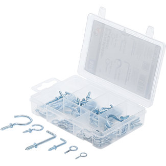 BGS Do it yourself Assortiment schroefhaken 80 delig