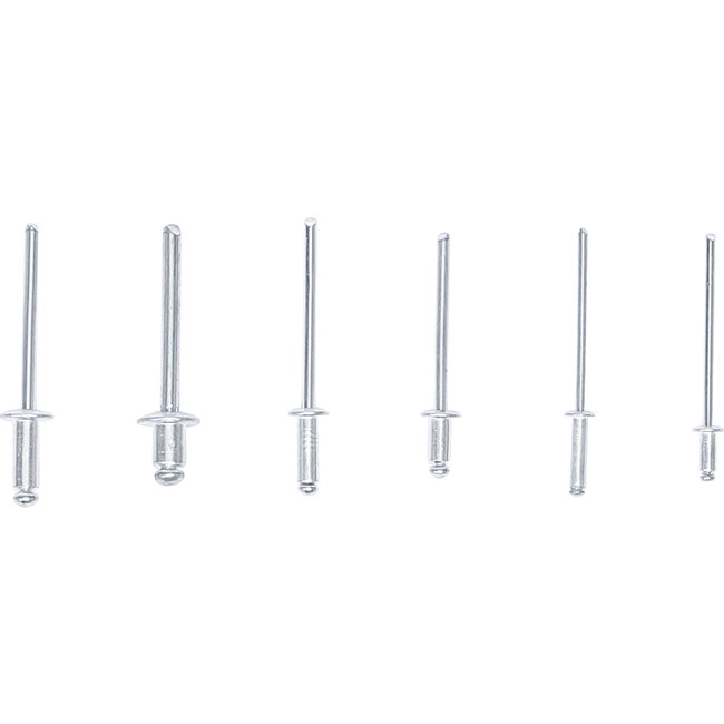 BGS Popnagel assortiment Ø 2,4 - 4,8 mm 70 delig