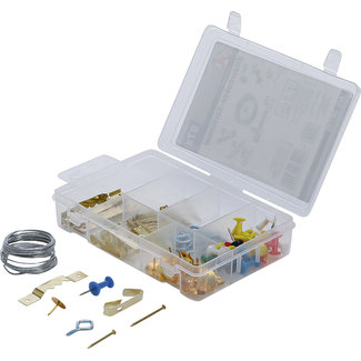 BGS Do it yourself Assortiment schilderijhaakjes 97 delig