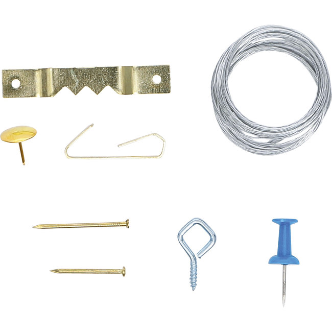 BGS Assortiment schilderijhaakjes 97 delig