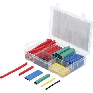 BGS Do it yourself Assortiment krimpkous gekleurd 90 delig