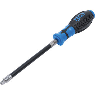 BGS technic Schroevendraaier met flexibele ronde greep 1/4"