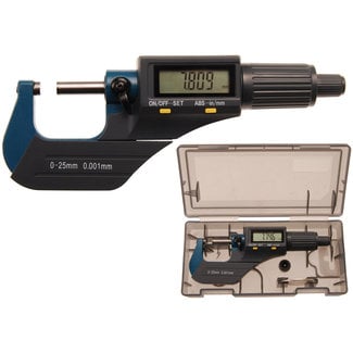 BGS Digitale micrometer 0 - 25 mm