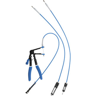 BGS technic Slangklemtang met verwisselbare Bowden-kabels 635 - 670 mm