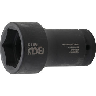 BGS Kracht dopsleuteldop zeskant, diep 3/4" 41 mm