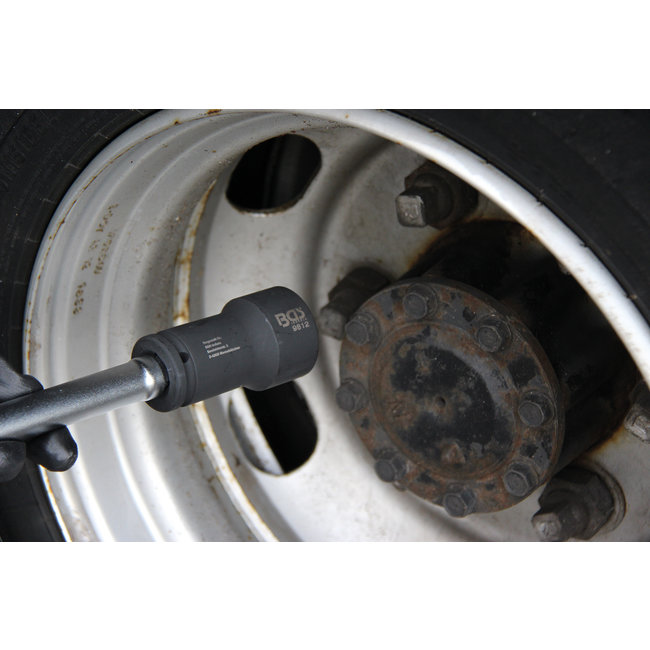 BGS Kracht dopsleuteldop zeskant, diep 3/4" 38 mm