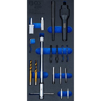 BGS technic Bougie demontage- en schroefdraadreparatieset M8, M10 17 delig