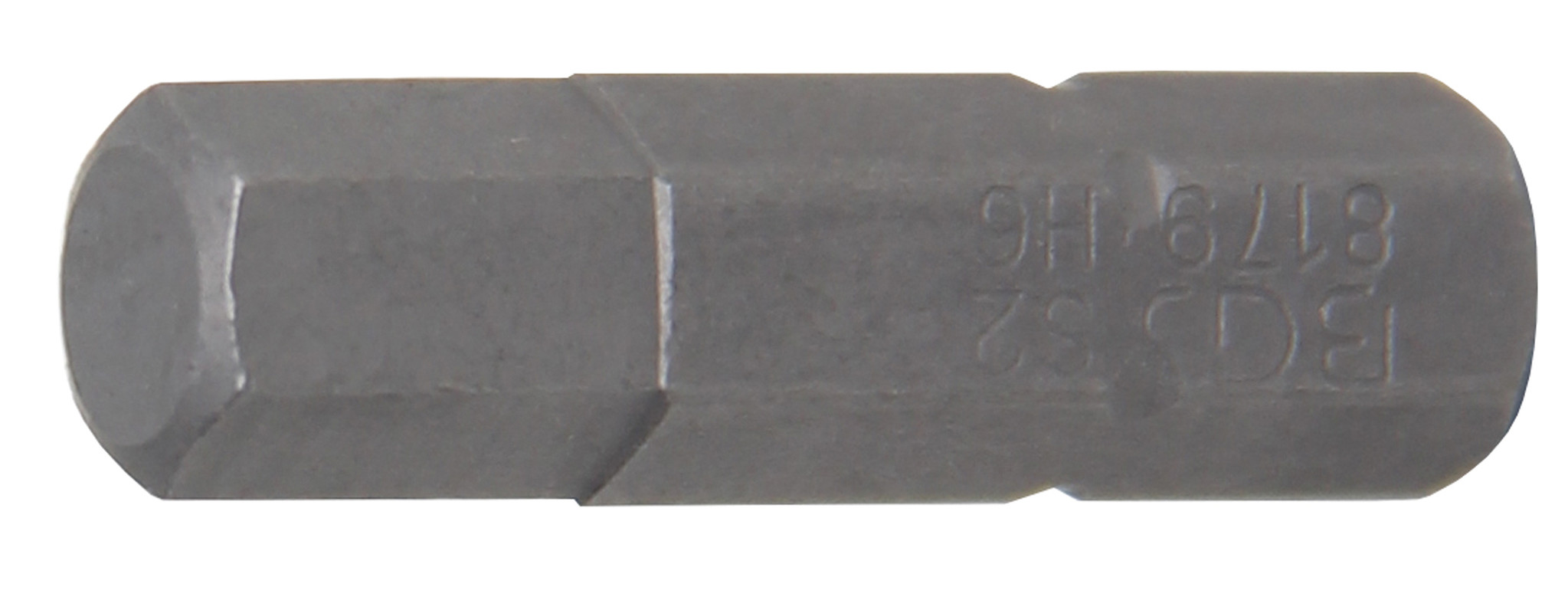 BRILLIANT TOOLS BT022871 Llave de vaso con punta de 1/2 con hexágono interior, longitud 100 mm, 6 mm [Powered by KS TOOLS