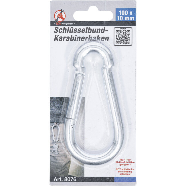 BGS Karabijnhaak 100 x 10 mm