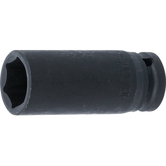BGS technic Kracht dopsleuteldop zeskant, diep 1/2" 22 mm