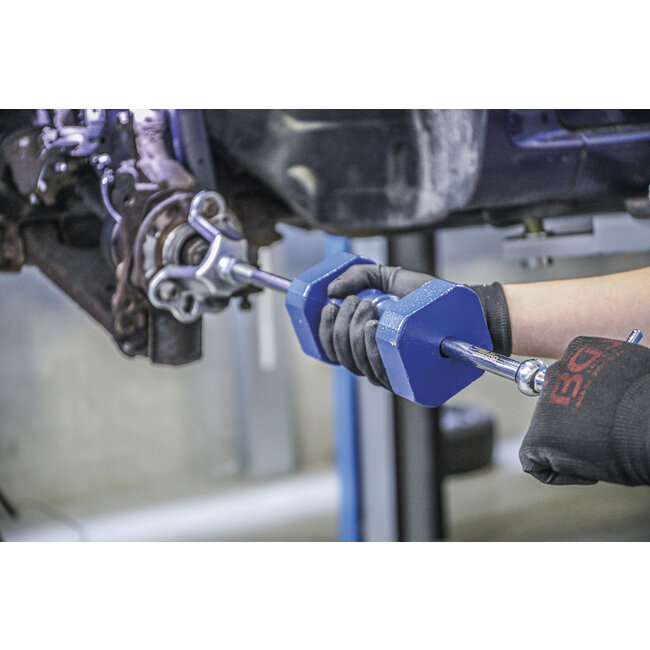 BGS Wiellagertrekker 4- & 5-gats, steekcirkel 100 - 115 mm met glijhamer