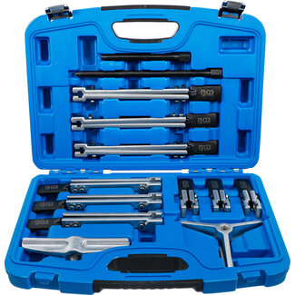 BGS technic Buiten/binnen lagertrekkerset, 2- en 3 armig 13 delig