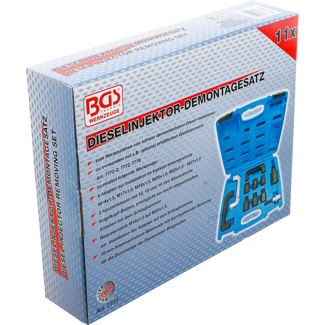 BGS Dieselverstuiver demontageset 10 delig