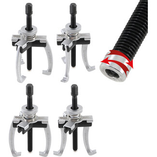 BGS technic Buiten/binnen lagertrekkerset, 2- en 3 armig 76 - 102 mm