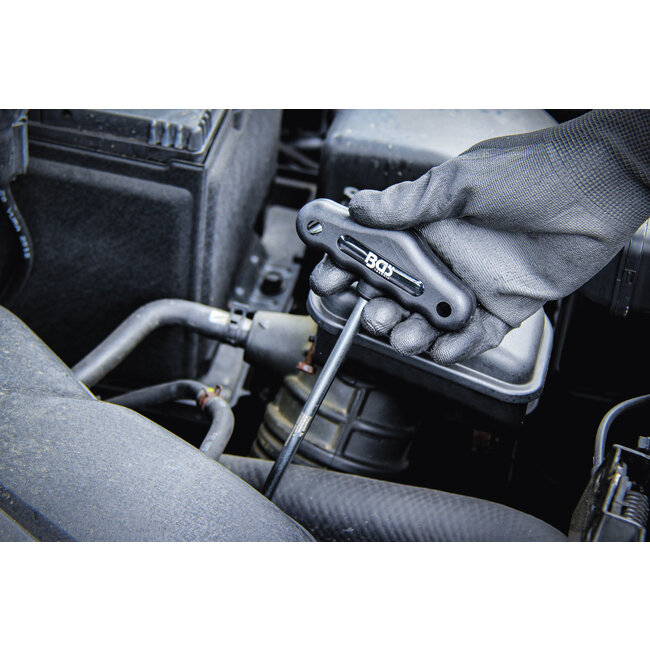 BGS Dopsleutel met T-greep, zeskant 6 mm