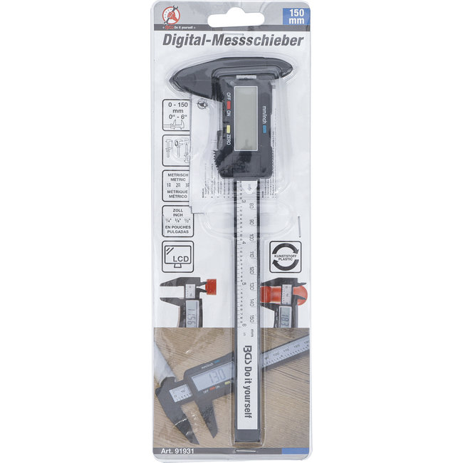 BGS Digitale schuifmaat 150 mm