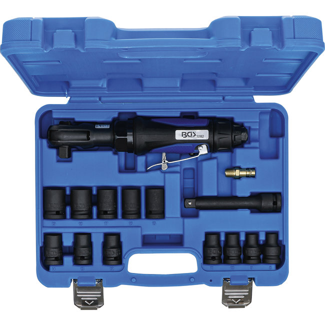 BGS Lucht ratelsleutelset 1/2" 102 Nm 14 delig