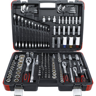 BGS Do it yourself Dopsleutelset 1/4" / 3/8" / 1/2" 176 delig
