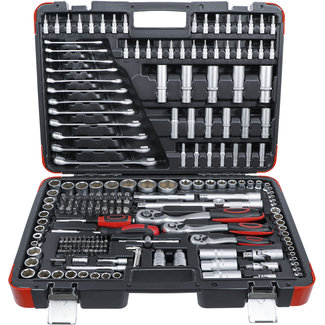 BGS Do it yourself Dopsleutelset 1/4" / 3/8" / 1/2" 216 delig