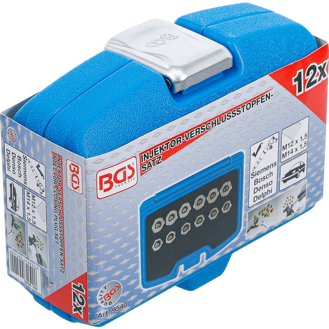 BGS Injector-doppenset 12 delig