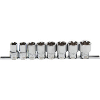 BGS technic Doppenset Torx Plus 1/2" 18EP - 32EP 8 delig