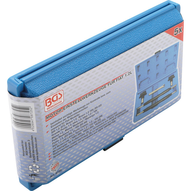 BGS Motorafstelset voor Fiat 1.2 16V