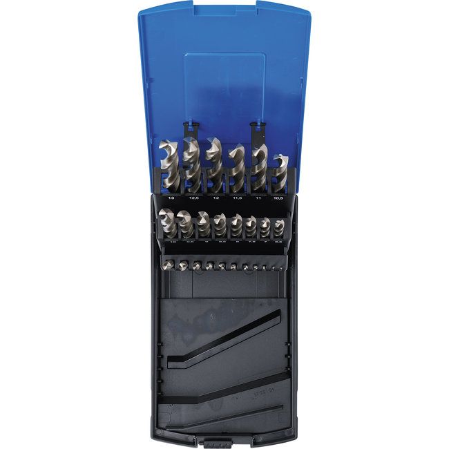 BGS HSS-spiraalborenset Ø 1 - 13 mm 25 delig
