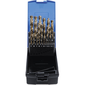 BGS technic Spiraalborenset HSS-G M35 kobaltstaal 1 - 13 mm 25 delig