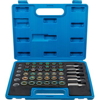 BGS technic Reparatieset voor olieaftap schroefdraad 114 delig