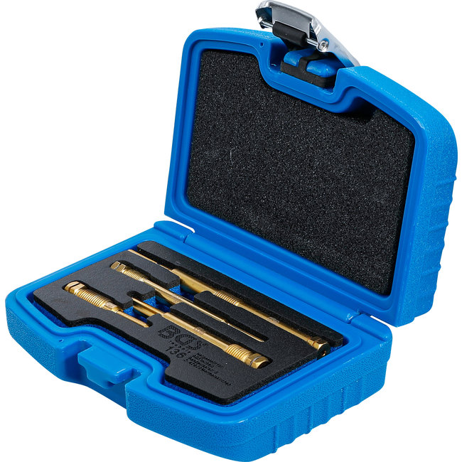 BGS Handruimerset voor bougieboringen 4 delig