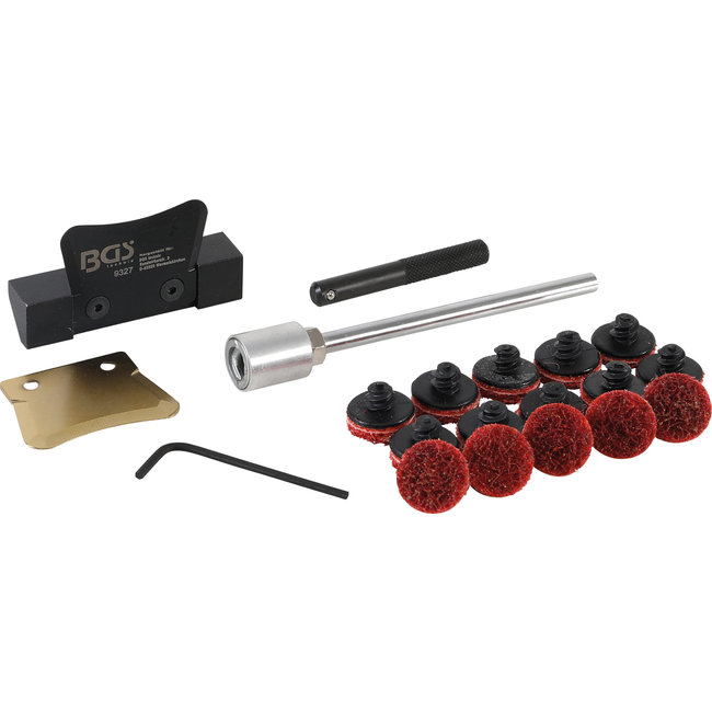 BGS Carterpanscheidings- en reinigingset 19 delig