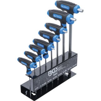 BGS technic T-greep sleutelset inbus 2 - 10 mm 8 delig