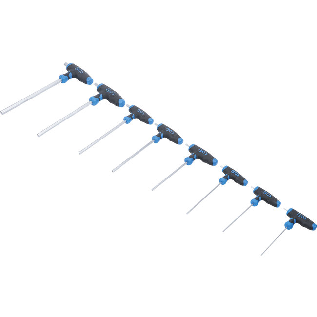 BGS T-greep sleutelset inbus 2 - 10 mm 8 delig
